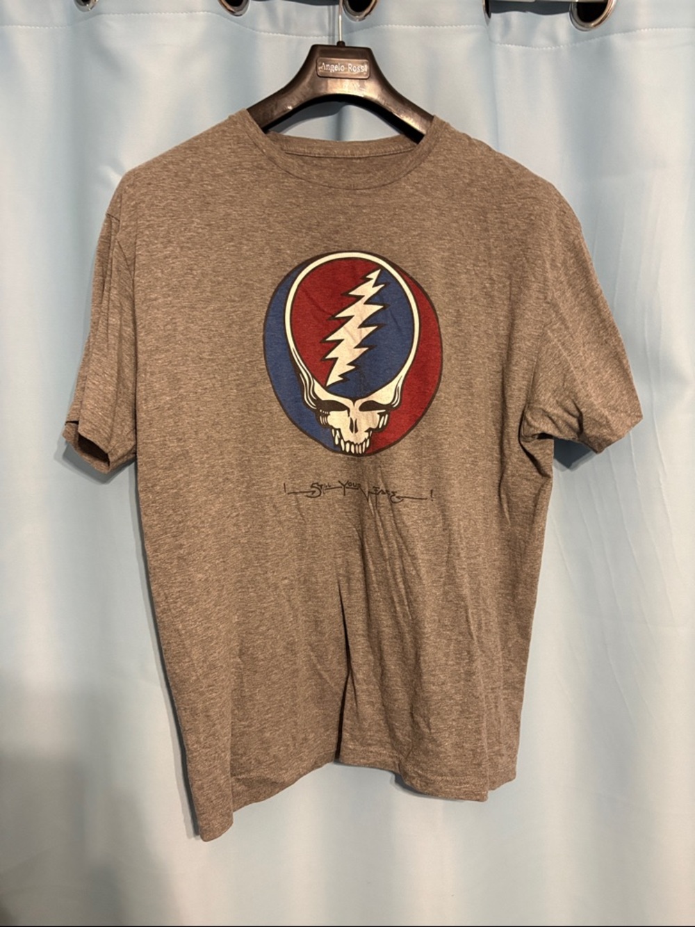 Liquid Blue Gray Logo Tee - XL - Picture 2 of 3